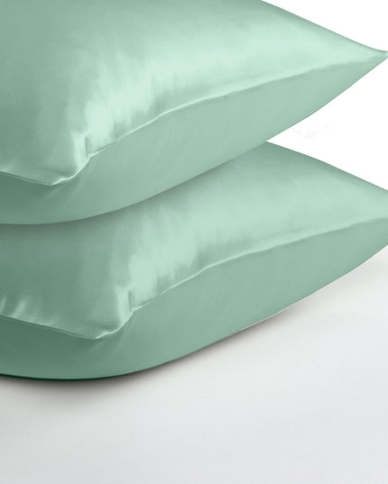 MULBERRY SILK PILLOW CASE TWIN PACK - SIZE: 51X76CM - MINT-1951134813041856517