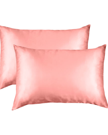 MULBERRY SILK PILLOW CASE TWIN PACK - SIZE: 51X76CM - BLUSH-1951134813234794496
