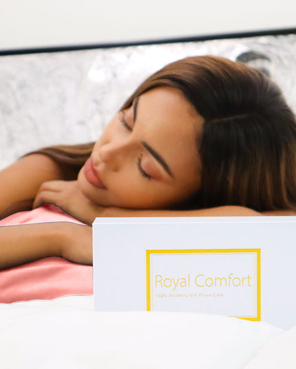 MULBERRY SILK PILLOW CASE TWIN PACK - SIZE: 51X76CM - BLUSH-1951134813234794503