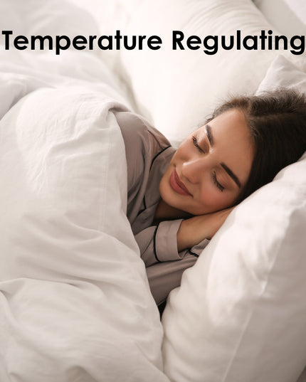 Royal Comfort Blended Bamboo Quilt Cover Sets -Dark Ivory-Double-1951134818922270726