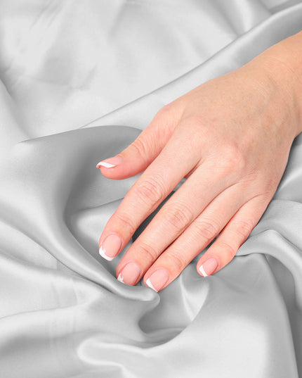 Pure Silk Pillow Case by Royal Comfort-Silver-1951134813960409094