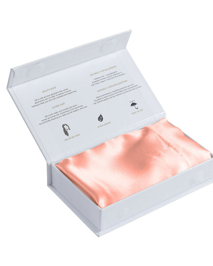 Pure Silk Pillow Case by Royal Comfort-Blush-1951134814153347077