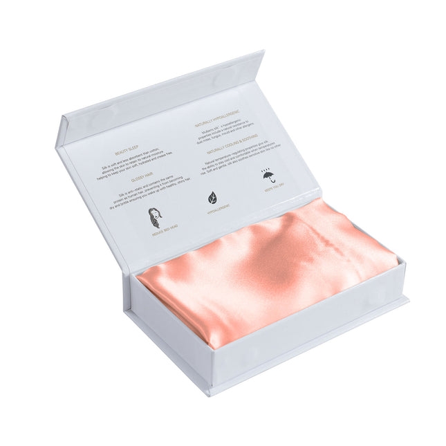 Pure Silk Pillow Case by Royal Comfort-Blush-1951134814153347077