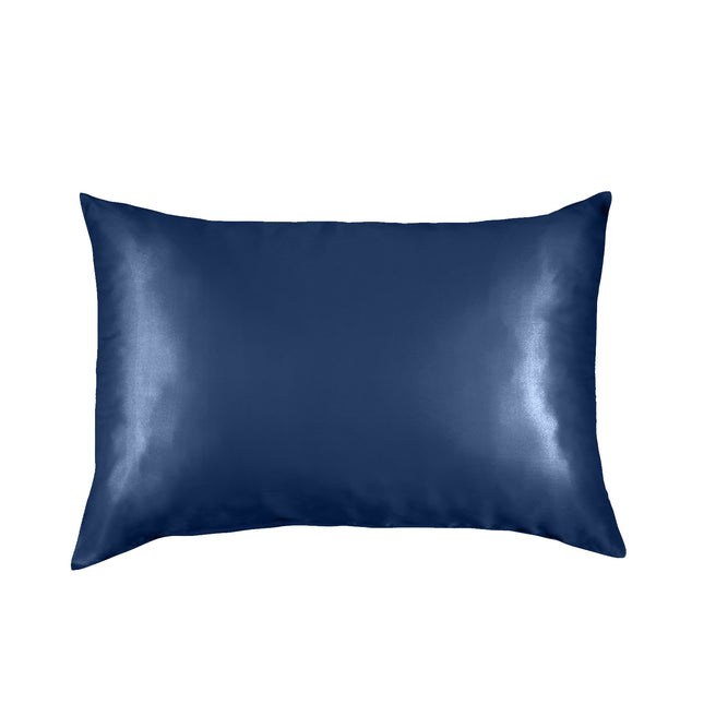 Pure Silk Pillow Case by Royal Comfort-Navy-1951134814337896448