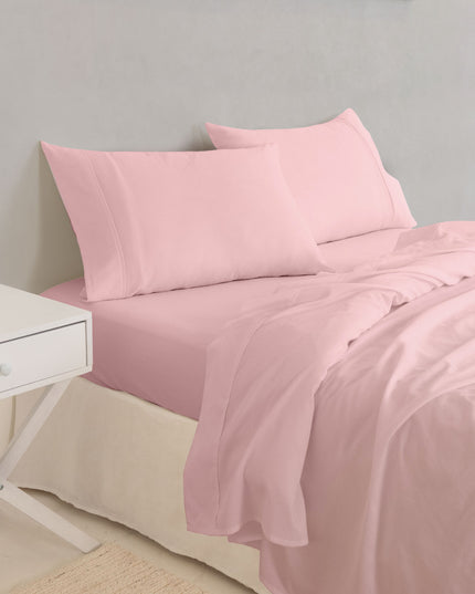 Royal Comfort - Balmain 1000TC Bamboo cotton Sheet Sets (Queen) - Blush-1951134853382672385