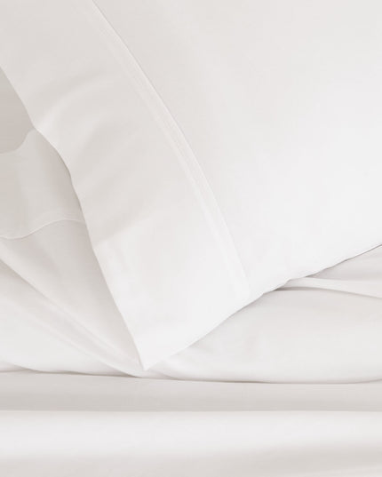 Royal Comfort - Balmain 1000TC Bamboo cotton Sheet Sets (King) - White-1951134853571416068