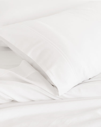 Royal Comfort - Balmain 1000TC Bamboo cotton Sheet Sets (King) - White-1951134853571416069