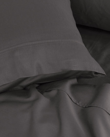 Royal Comfort - Balmain 1000TC Bamboo cotton Sheet Sets (King) - Pewter-1951134853755965444