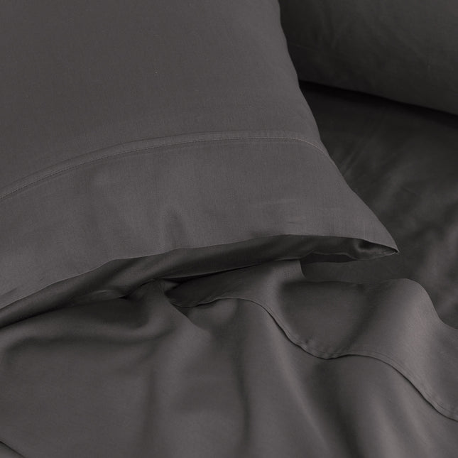 Royal Comfort - Balmain 1000TC Bamboo cotton Sheet Sets (King) - Pewter-1951134853755965444