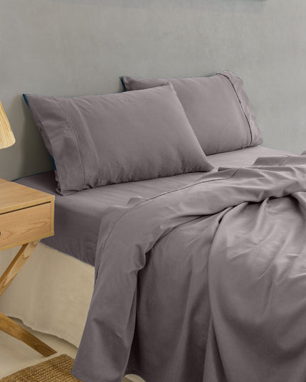 Royal Comfort - Balmain 1000TC Bamboo cotton Sheet Sets (King) - Dove-1951134853948903425