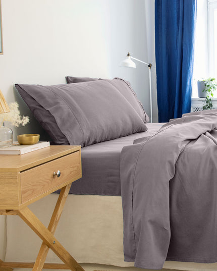 Royal Comfort - Balmain 1000TC Bamboo cotton Sheet Sets (King) - Dove-1951134853948903426