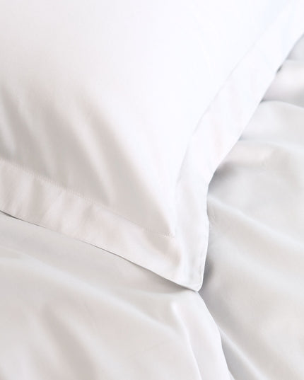Royal Comfort - Balmain 1000TC Bamboo cotton Quilt Cover Sets (Queen) - White-1951134823074631684