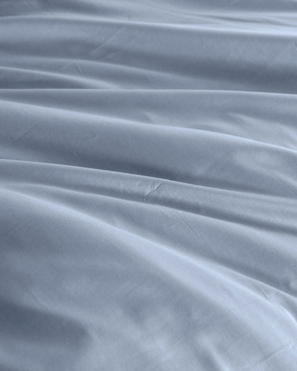 Royal Comfort - Balmain 1000TC Bamboo cotton Quilt Cover Sets (Queen) - Blue Fog-1951134823645057027