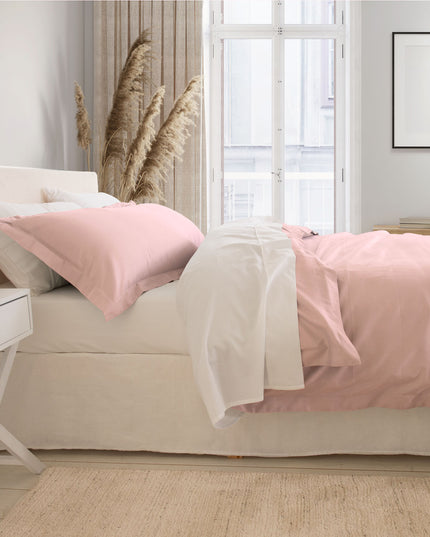 Royal Comfort - Balmain 1000TC Bamboo cotton Quilt Cover Sets (Queen) - Blush-1951134823833800706