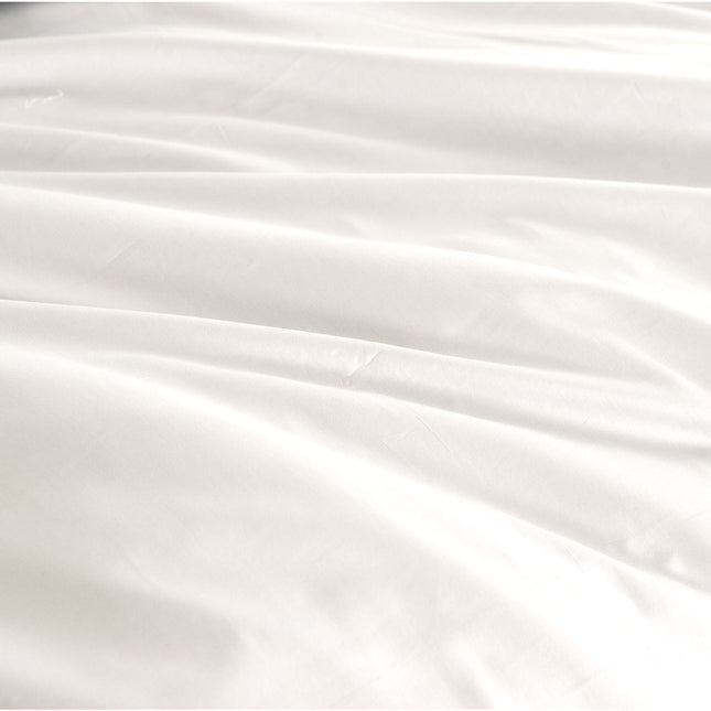 Royal Comfort - Balmain 1000TC Bamboo cotton Quilt Cover Sets (King) - White-1951134824026738691