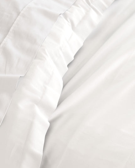 Royal Comfort - Balmain 1000TC Bamboo cotton Quilt Cover Sets (King) - White-1951134824026738693