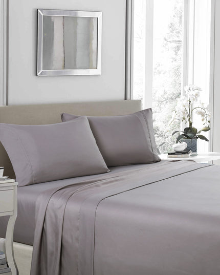 Royal Comfort 1200TC Ultrasoft 4 Piece Sheet Set - Queen - Charcoal-1951134857841217537