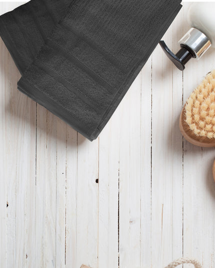 Royal Comfort Eden Egyptian Cotton 600 GSM 8 Piece Towel Pack Granite-1951134891286597635