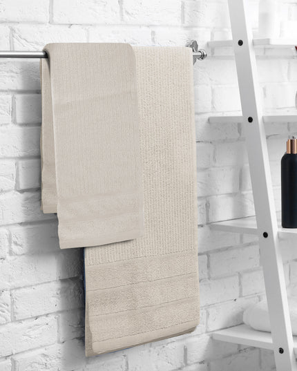 Royal Comfort Eden Egyptian Cotton 600 GSM 8 Piece Towel Pack Beige-1951134891450175493