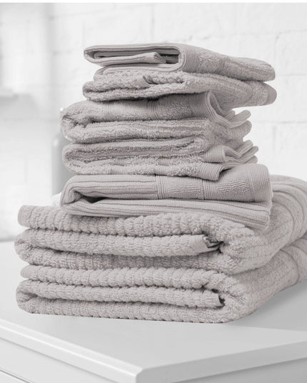 Royal Comfort Eden Egyptian Cotton 600 GSM 8 Piece Towel Pack Sea Holly-1951134891626336257