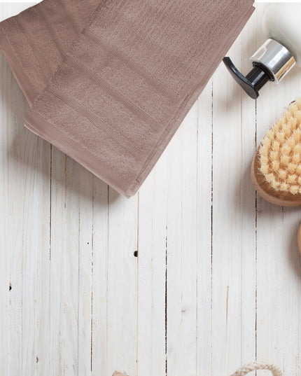 Royal Comfort Eden Egyptian Cotton 600 GSM 8 Piece Towel Pack Champagne Rose-1951134891802497027