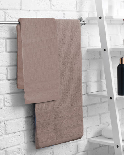 Royal Comfort Eden Egyptian Cotton 600 GSM 8 Piece Towel Pack Champagne Rose-1951134891802497029