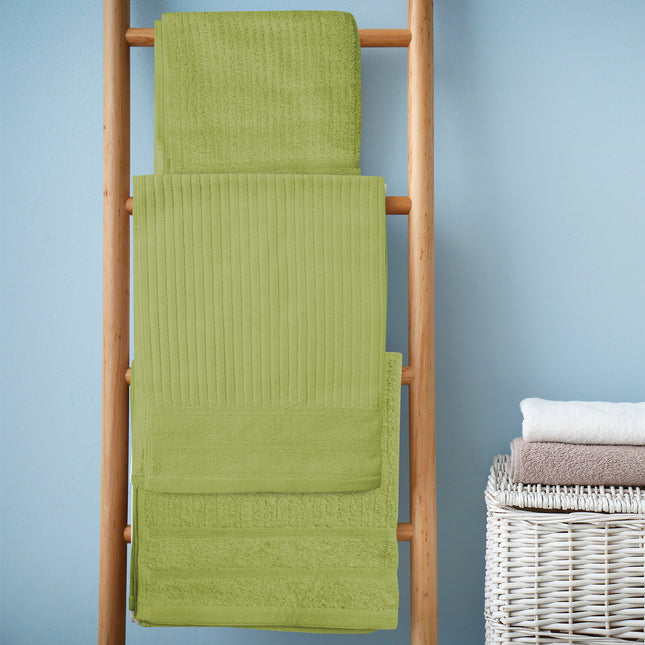 Royal Comfort Eden Egyptian Cotton 600 GSM 8 Piece Towel Pack Spearmint-1951134892335173634