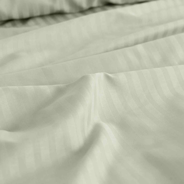 Royal Comfort 1200 Thread count Damask Stripe Cotton Blend sheet sets King Pebble-1951134870528987139