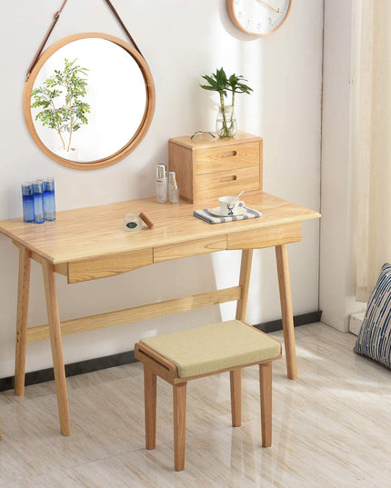 CARLA HOME Hanging Wall Mirror 38cm - Solid Bamboo Frame and Adjustable Leather Strap for Bathroom and Bedroom, Vanity Mirror, Makeup Mirror, Face Mirrors, Wall Shelf Mirror (Round 38 cm)-1992735290560745474