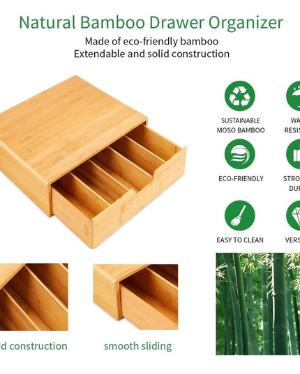 CARLA HOME Bamboo K-Cup Coffee Pod Holder Storage Organizer  for Kitchen, Jewelry and Cosmetic-1992735300081815555