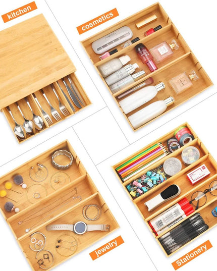 CARLA HOME Bamboo K-Cup Coffee Pod Holder Storage Organizer  for Kitchen, Jewelry and Cosmetic-1992735300081815556