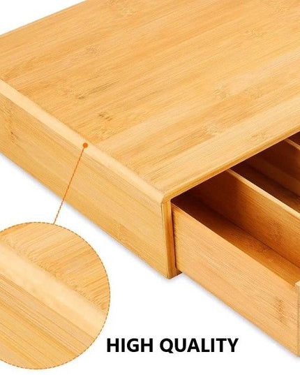 CARLA HOME Bamboo K-Cup Coffee Pod Holder Storage Organizer  for Kitchen, Jewelry and Cosmetic-1992735300081815558