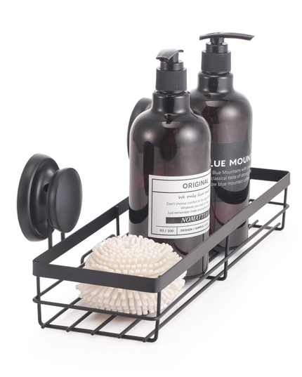 CARLA HOME 2 Pack Rectangular Corner Shower Caddy No-Drill