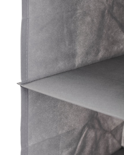 CARLA HOME  5 Tier Shelf Hanging Closet Organizer and Storage for Clothes (Grey)-1978962238370877445