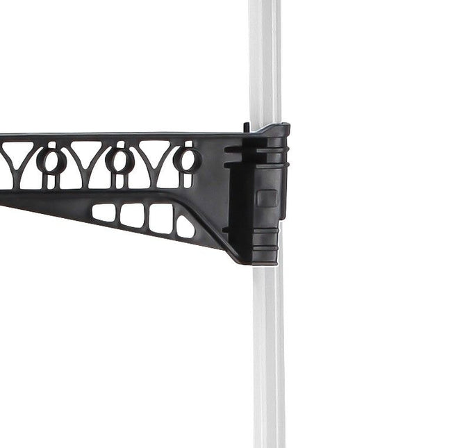 CARLA HOME Folding 3 Tier Clothes Laundry Drying Rack with Stainless Steel Tubes for Indoor & Outdoor Home-1992735292137803782