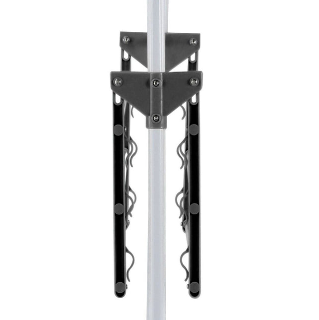 CARLA HOME Folding 3 Tier Clothes Laundry Drying Rack with Stainless Steel Tubes for Indoor & Outdoor Home-1992735292137803783