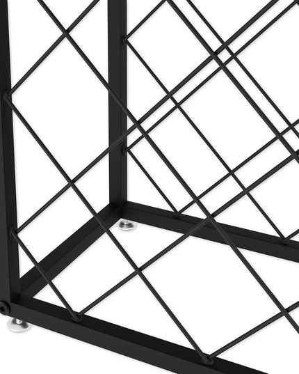 CARLA HOME Freestanding Metal Wine Rack for 25 Bottles-1992735287901556741