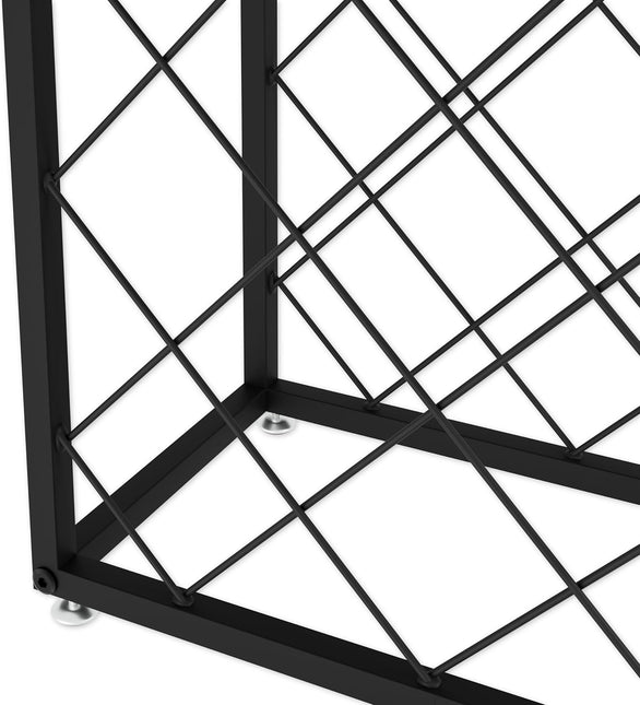 CARLA HOME Freestanding Metal Wine Rack for 25 Bottles-1992735287901556741