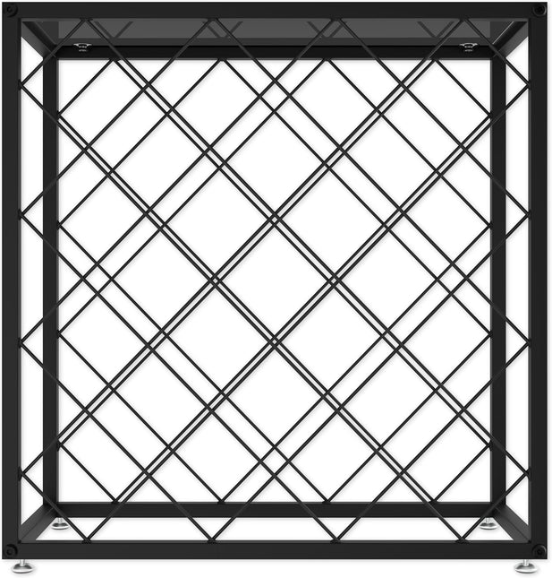 CARLA HOME Freestanding Metal Wine Rack for 25 Bottles-1992735287901556744