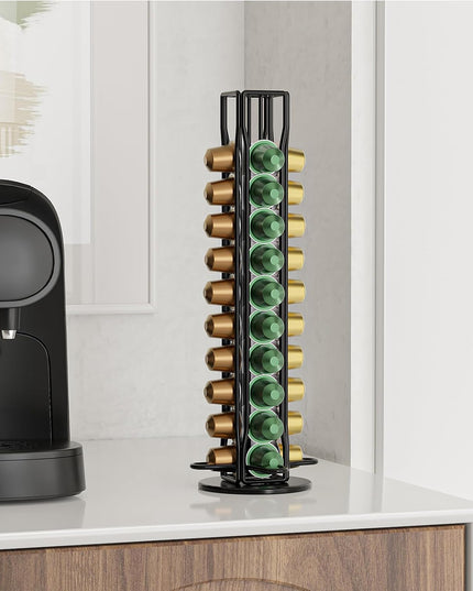 CARLA HOME Coffee Pods Holder Storage Compatible with 40 Nespresso Pods-1992735293182185473