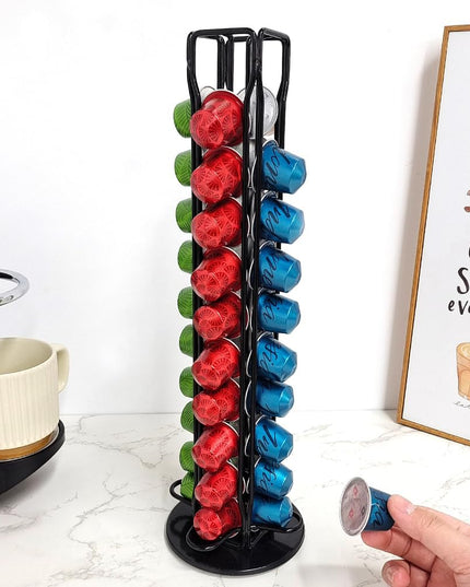 CARLA HOME Coffee Pods Holder Storage Compatible with 40 Nespresso Pods-1992735293182185475