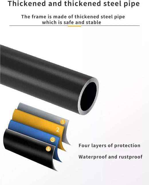 CARLA HOME 3-Tier Over The Toilet Storage Rack with Hooks & Paper Holder for Bathroom & Laundry Room-1992735286743928836