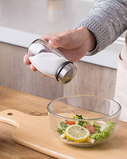 CARLA HOME Rotating Spice Rack Organizer with 16 Glass Jars for Kitchen Seasoning and Herb Storage-1992735291793870850