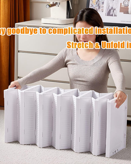 CARLA HOME 3-Tier Stackable Shoe Storage Box Organizer with Clear Door for Closet, Entryway or Cabinet-1992735295149314051