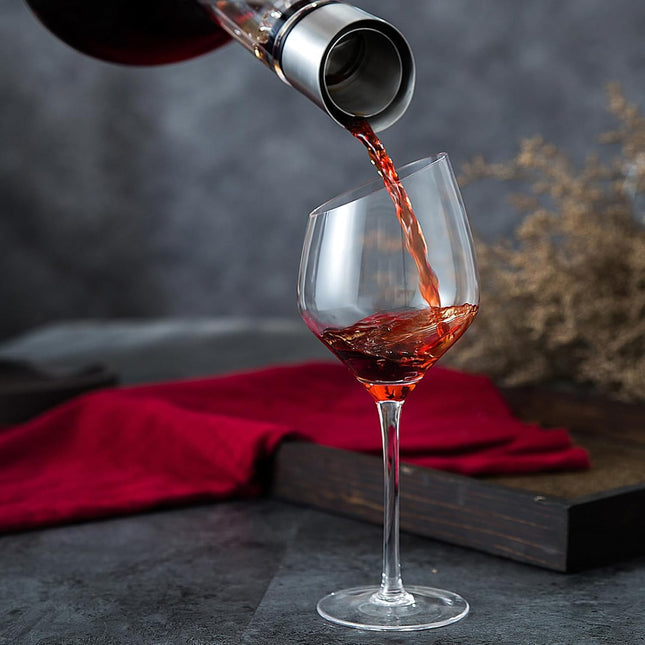 CARLA HOME Iceberg Wine Decanter with Aerator Filter and Lid-1992735295526801416