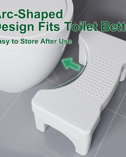 CARLA HOME Toilet Poop Stool Squat Adult for Easy Pooping for Bathroom Adults and Kids-1992735296776704005