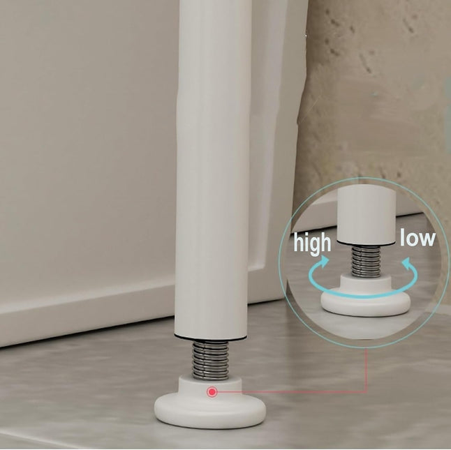 CARLA HOME 3-Tier Over Washing Machine Storage Rack for Laundry Room Space Saving, Towels, Detergent & Bathroom Essentials-1992735298685112324