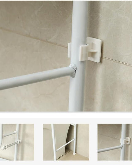 CARLA HOME 3-Tier Over Washing Machine Storage Rack for Laundry Room Space Saving, Towels, Detergent & Bathroom Essentials-1992735298685112325