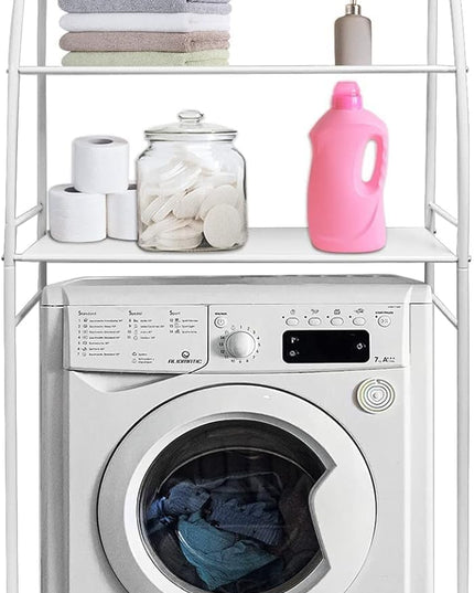 CARLA HOME 3-Tier Over Washing Machine Storage Rack for Laundry Room Space Saving, Towels, Detergent & Bathroom Essentials-1992735298685112327