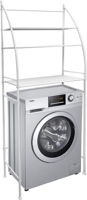 CARLA HOME 3-Tier Over Washing Machine Storage Rack for Laundry Room Space Saving, Towels, Detergent & Bathroom Essentials-1992735298685112328
